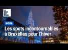 Spots à Bruxelles pour Noël