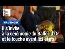 Ali Gharbi, le Hautmontois qui s'est invité à la cérémonie du Ballon d'Or