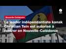 VIDEO. Le leader indépendantiste kanak Christian Tein est autorisé à rentrer en Nouvelle-Calédonie