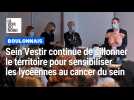 Sein'Vestir continue de sensibiliser à l'auto-palpation