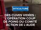 Opération coup de poing du comité d'action viticole de l'Aude