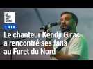 Kendji Girac a rencontré ses fans au Furet du Nord de Lille