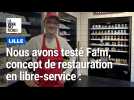Nous avons testé Fa!m, concept inédit de restauration libre-service : « On entre, on se sert, on sort »