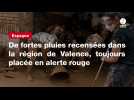 VIDEO. Espagne. De fortes pluies recensées dans la région de Valence, toujours placée en alerte rouge