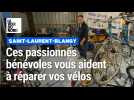 L'atelier Soignons les biclous a un nouveau local à Saint-Laurent-Blangy