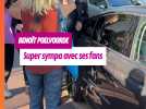 Benoît Poelvoorde, super sympa avec les fans à Nice en marge d'un festival de cinéma