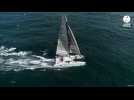 VIDEO. Une transatlantique mêlera art et science sur le bateau du navigateur Roland Jourdain