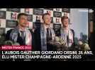 Mister France 2026 : Gauthier Giordano Orsini élu Mister Champagne-Ardenne