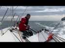 Solitaire du Figaro Paprec : Hugo Cardon a plongé dans le grand bain