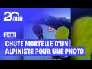 Chine : Un alpiniste fait une chute mortelle en voulant prendre une photo