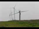 L'éolienne accidentée de Fresnes-en-Saulnois enfin abattue