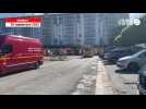 VIDÉO. Suspicion de fuite de gaz à Lisieux : les pompiers mobilisés, des personnes évacuées