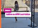 Zendaya sublime avant le défilé Louis Vuitton