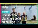 Une section sportive planche à voile au collège Rostand d'Armetières