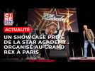 Un showcase privé de la Star Academy organisé au Grand Rex à Paris avec notamment Pierre Garnier, Helena ou Marine