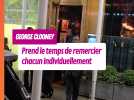 Un vrai gentleman George Clooney