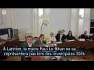 À Lannion, le maire Paul Le Bihan ne se représentera pas lors des municipales 2026
