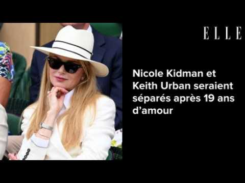 VIDEO : Nicole Kidman et Keith Urban seraient spars aprs 19 ans d?amour