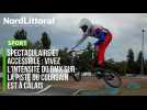 REPORTAGE | Sport spectaculaire et accessible : vivez l'intensité du BMX sur la piste du Courgain Est à Calais
