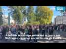 Grève du 2 octobre à Nantes : les forces de l'ordre accompagnent le parcours du cortège