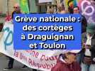 Grève nationale : des cortèges à Draguignan et Toulon