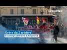 Grève du 2 octobre : le cortège démarre à Avignon