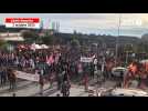 VIDÉO. À Saint-Nazaire, la manifestation rassemble environ 3 000 personnes avant le cortège