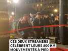 Ces deux streamers célèbrent leurs 800 km à pied