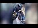 VIDÉO. Grève du 2 octobre : les images de l'intervention des forces de l'ordre devant un lycée