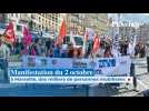 Manifestation du 2 octobre : à Marseille, des milliers de personnes mobilisées