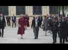 Bain de foule pour Philippe, Mathilde et Elisabeth après la prestation de serment de Guillaume de Luxembourg
