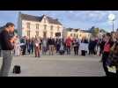 VIDÉO. A Pluvigner, les pro et anti zone commerciale du Bodéveno manifestent chacun de leur côté