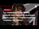 VIDEO. La chanteuse Lola Young annule ses concerts quelques jours après un impressionnant malaise sur scène