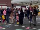 La Madeleine-sous-Montreuil : Élodie et Louis Dransart, créateurs des Bobos à la ferme, ont inauguré la place Andréa en hommage à leur fille décédée en mai 2024.