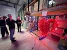 VIDÉO. Dans cet atelier à Rennes, ils travaillent toute l'année pour créer les illuminations de Noël