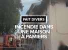 Ariège : Incendie dans une maison d'habitation à Pamiers