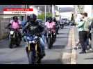 VIDÉO. Octobre rose : près de 300 motards réunis pour un tour solidaire contre le cancer en Sarthe