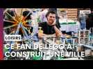 Il a construit une ville Lego géante : 