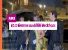 Kaka et sa femme au défilé Beckham