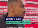Wesley Saïd analyse la victoire de Lens à Monaco : « C'est mérité »