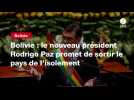 VIDEO. Bolivie : le nouveau président Rodrigo Paz promet de sortir le pays de l'isolement
