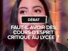 Des cours d'esprit critique au lycée ? Une étudiante de 17 ans pose la question au président de la République