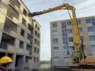 Opération démolition à Maubeuge pour l'immeuble Le Louvois au Pont-de-Pierre