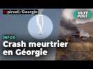 En Géorgie, le crash terrifiant d'un avion-cargo militaire turc fait 20 morts