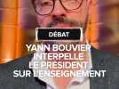 Yann Bouvier, professeur d'histoire-géographie, interpelle le président de la République sur l'enseignement