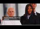 Naomi Campbell reçue au Vatican