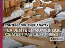 A Vatry, contrôle des colis en provenance de Chine