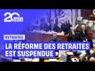 La suspension de la réforme est approuvée par les députés avec une majorité de 255 voix