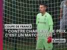 Alexandre Olliero, gardien du Stade de Reims, évoque la Coupe de France