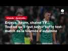 VIDÉO. Irlande - Australie. Enjeux, heure, chaîne TV... Tout ce qu'il faut savoir sur le test-match de la tournée d'automne